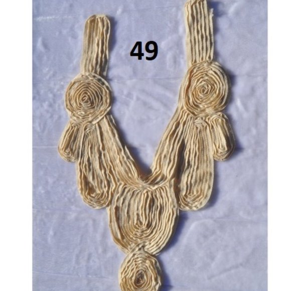 Vintage Trims Lot of 10pcs X$10 Sewing Crafting Applique tops, dresses, 50styles - Picture 10 of 13